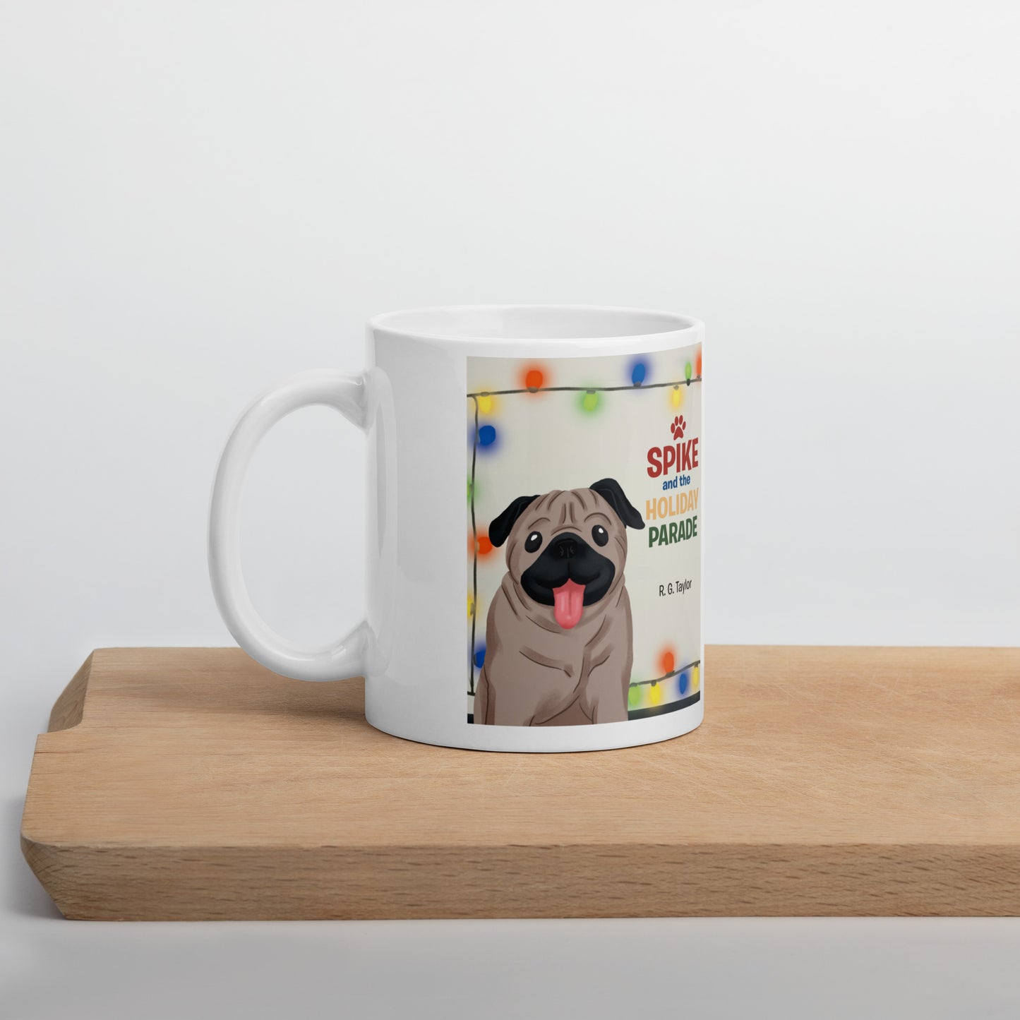 Spike's Holiday Collection - White Glossy Mug