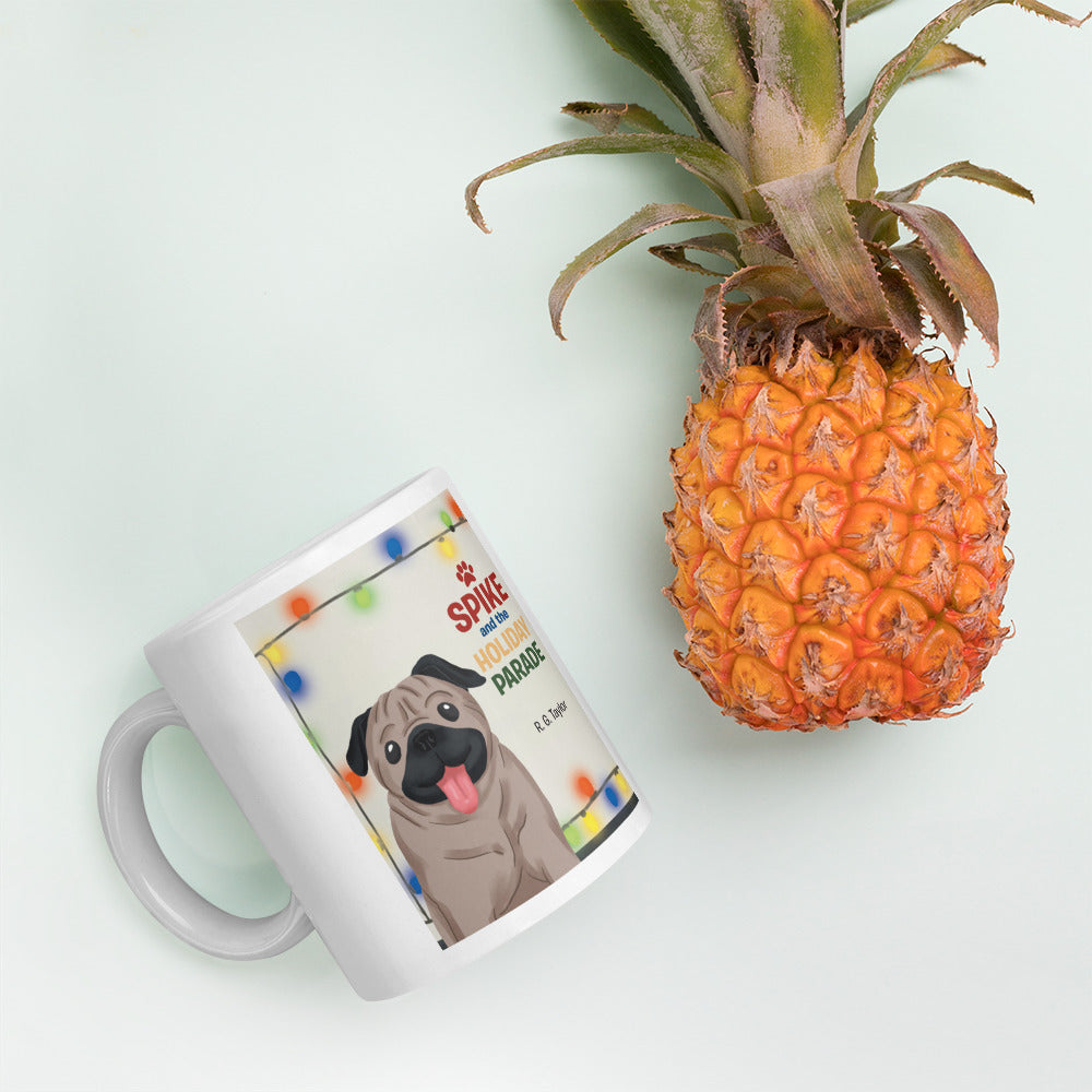 Spike's Holiday Collection - White Glossy Mug