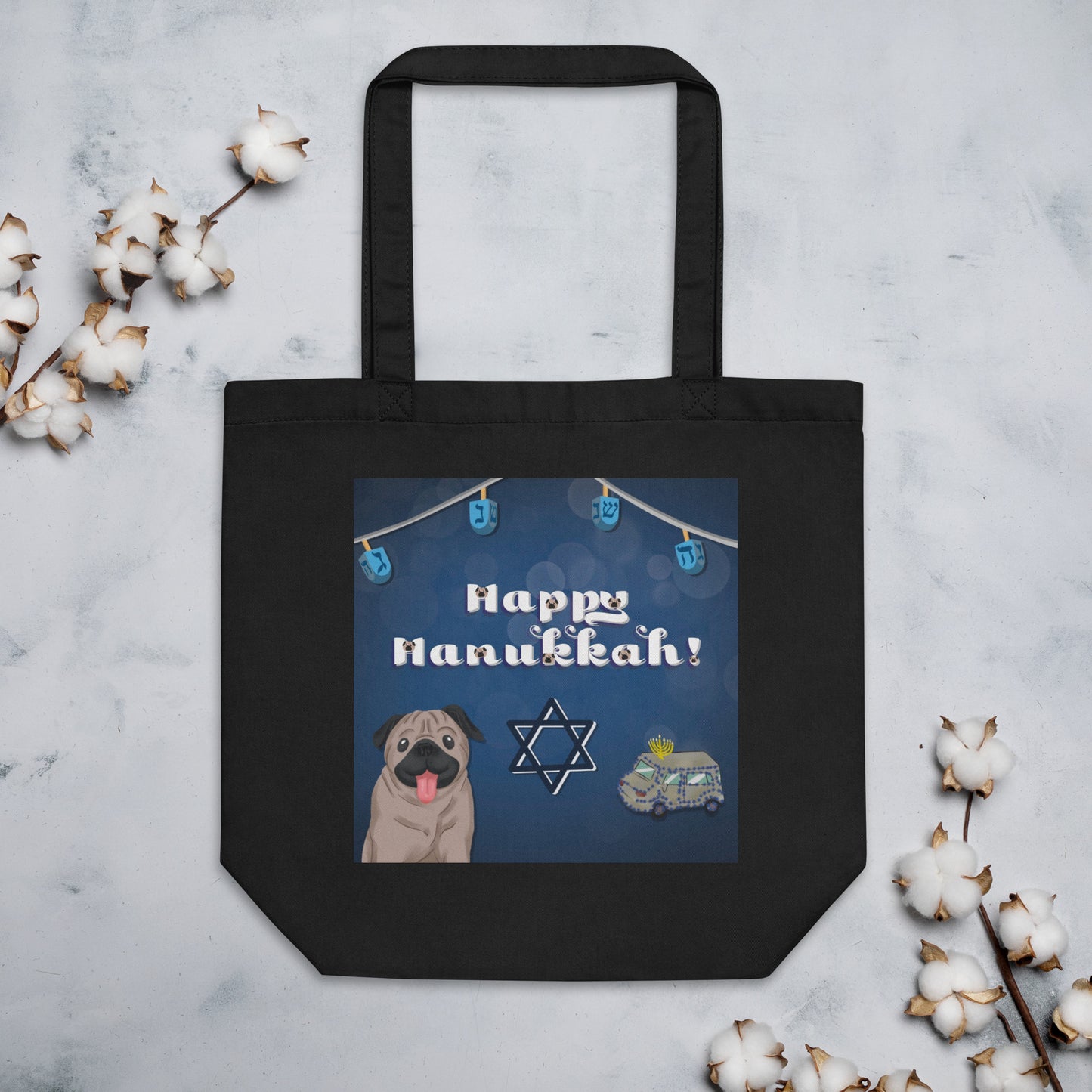 Spike's Hanukkah Collection - Eco-Friendly Tote Bag